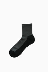 Cotton Cashmere Walk Socks Black