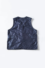 Royal Traveler Vest, Waxy Taffeta Navy