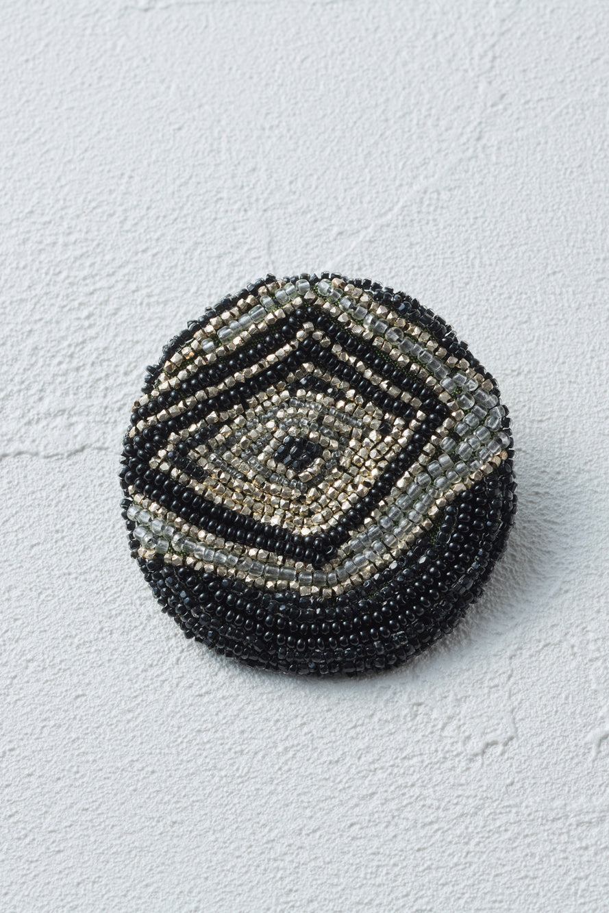Beaded Brooch 008