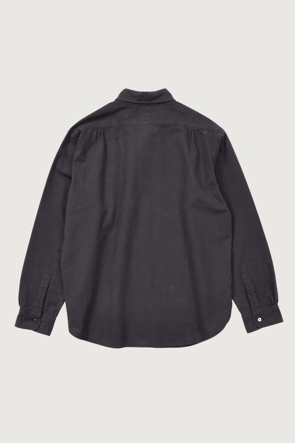 Rounder Shirt Cotton Suede Gray