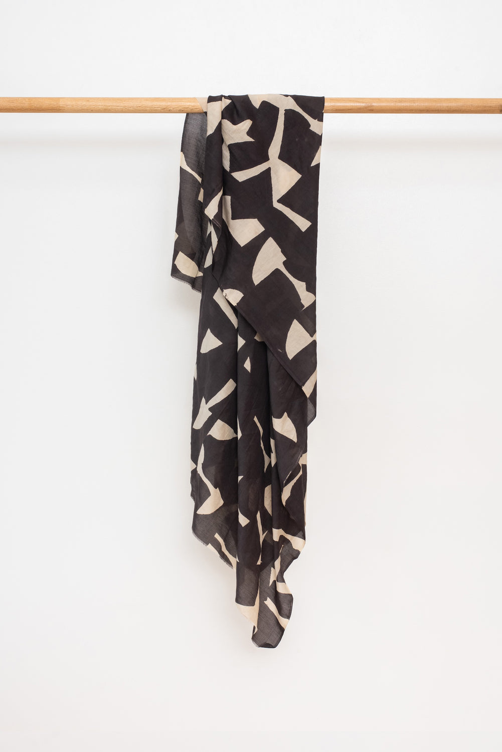 Abstract Shawl Charcoal