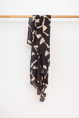Abstract Shawl Charcoal