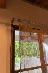 Naturally Dyed Linen Gauze Hanging 01