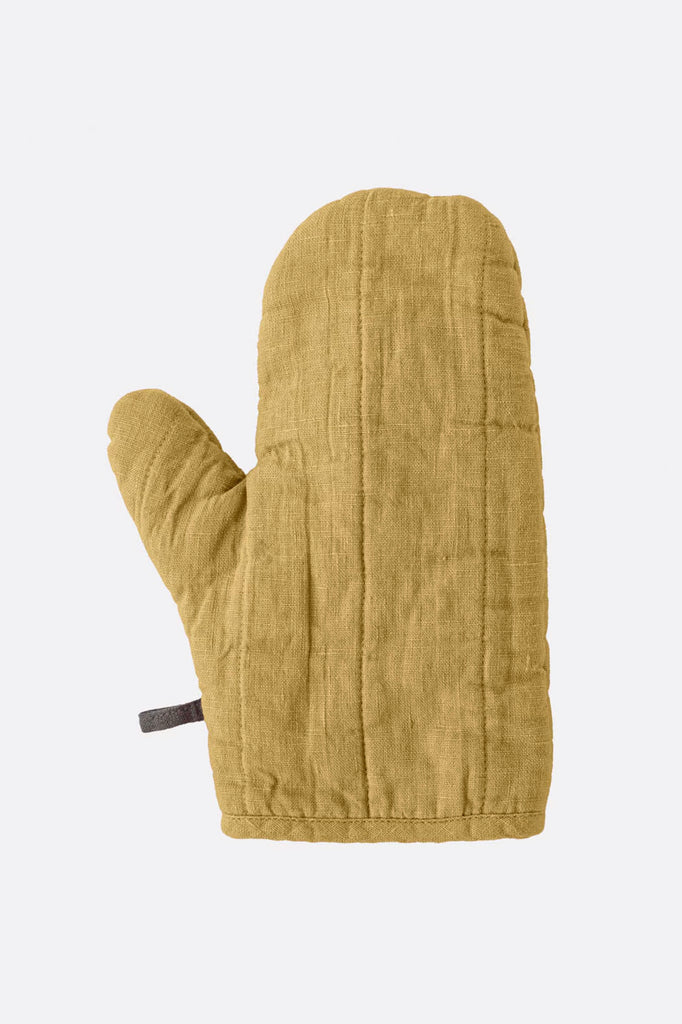 Oven Mitt, Antique Yellow