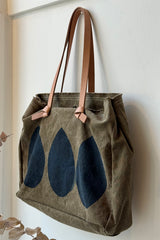 Organic Canvas Tote Narrow Shizuku