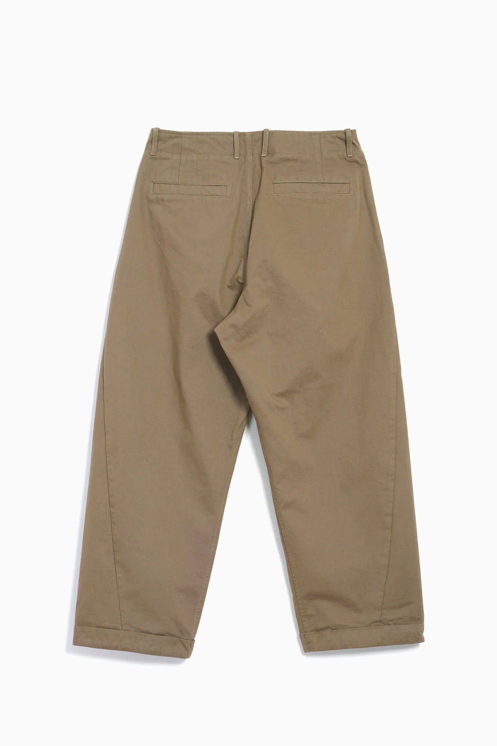 BOBBY Wide Pleated Trousers Beige