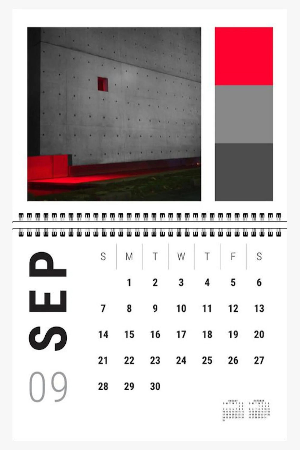 Brutal Zen Calendar 2025