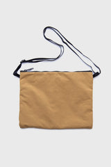 Light Nylon Sacoche Bag Mocha