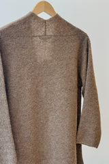 Wool Blend Cardigan, Brown