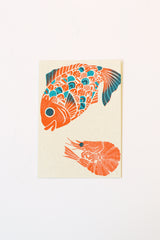 Koi and Shrimp