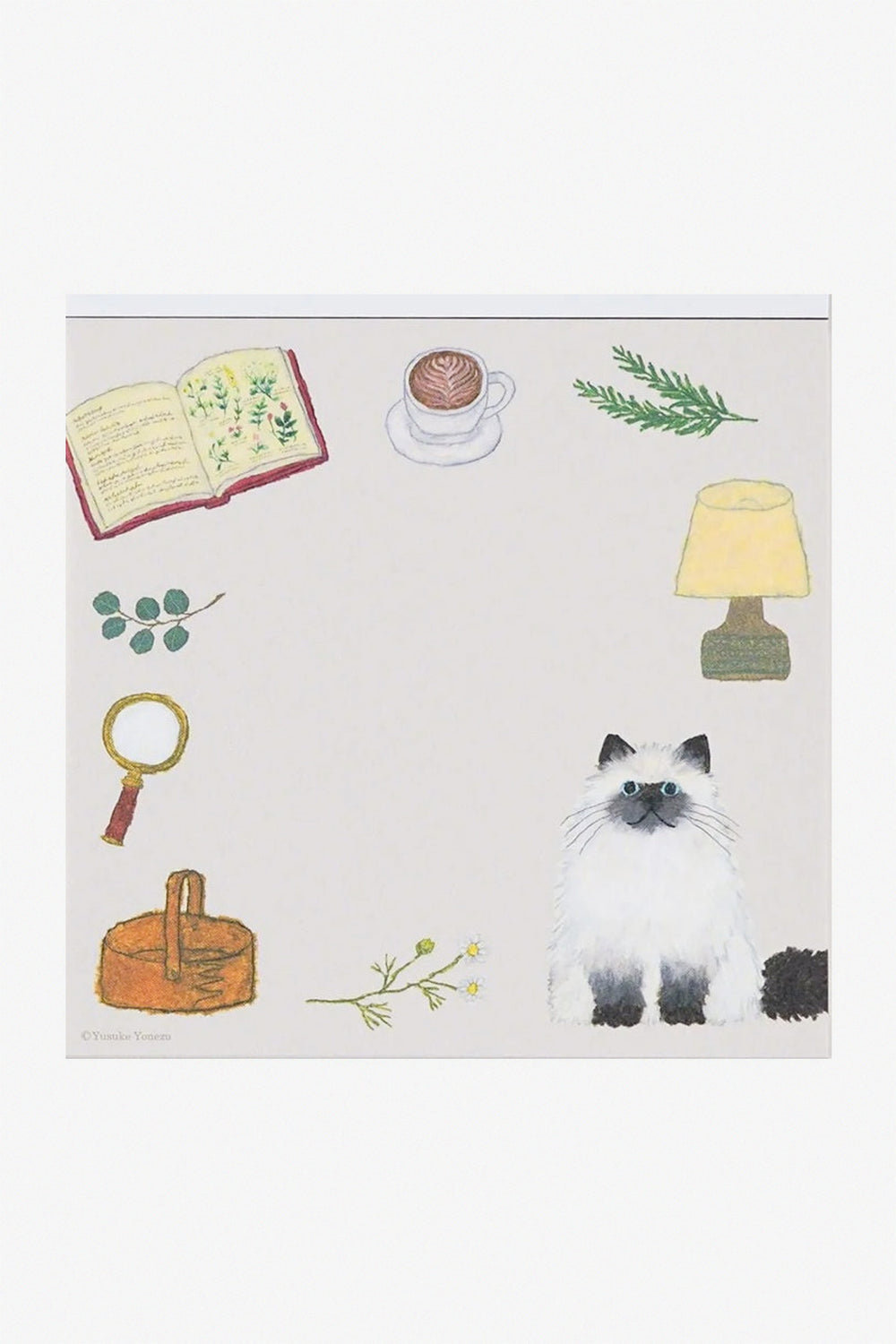 Good Life Memo Pad Cat