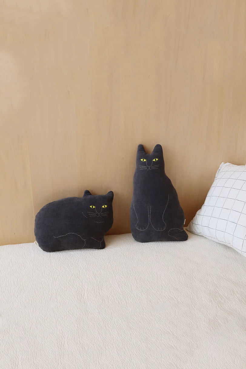 Black Cat Cushion, A