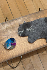 Felted Cat Pin