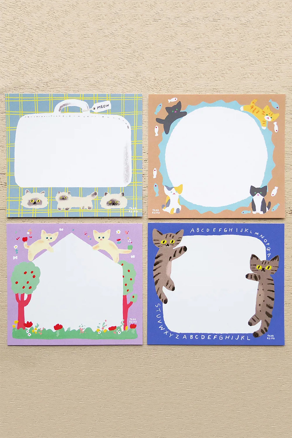 Square Memo Pad-A Cats Life