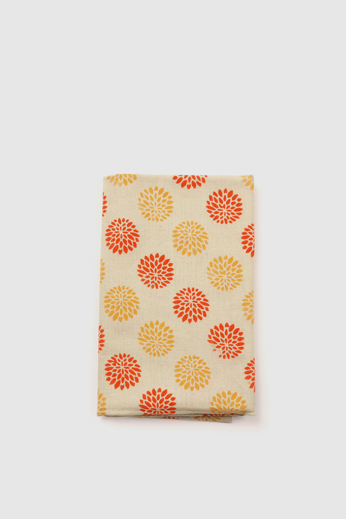 Tenugui Kiku Dots (Chrysanthemum)