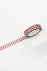 Gingham Washi Tape Purple