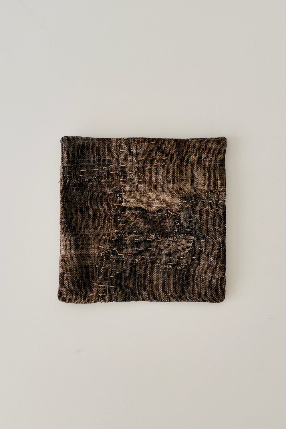 Kakishibu Coaster with Stitching