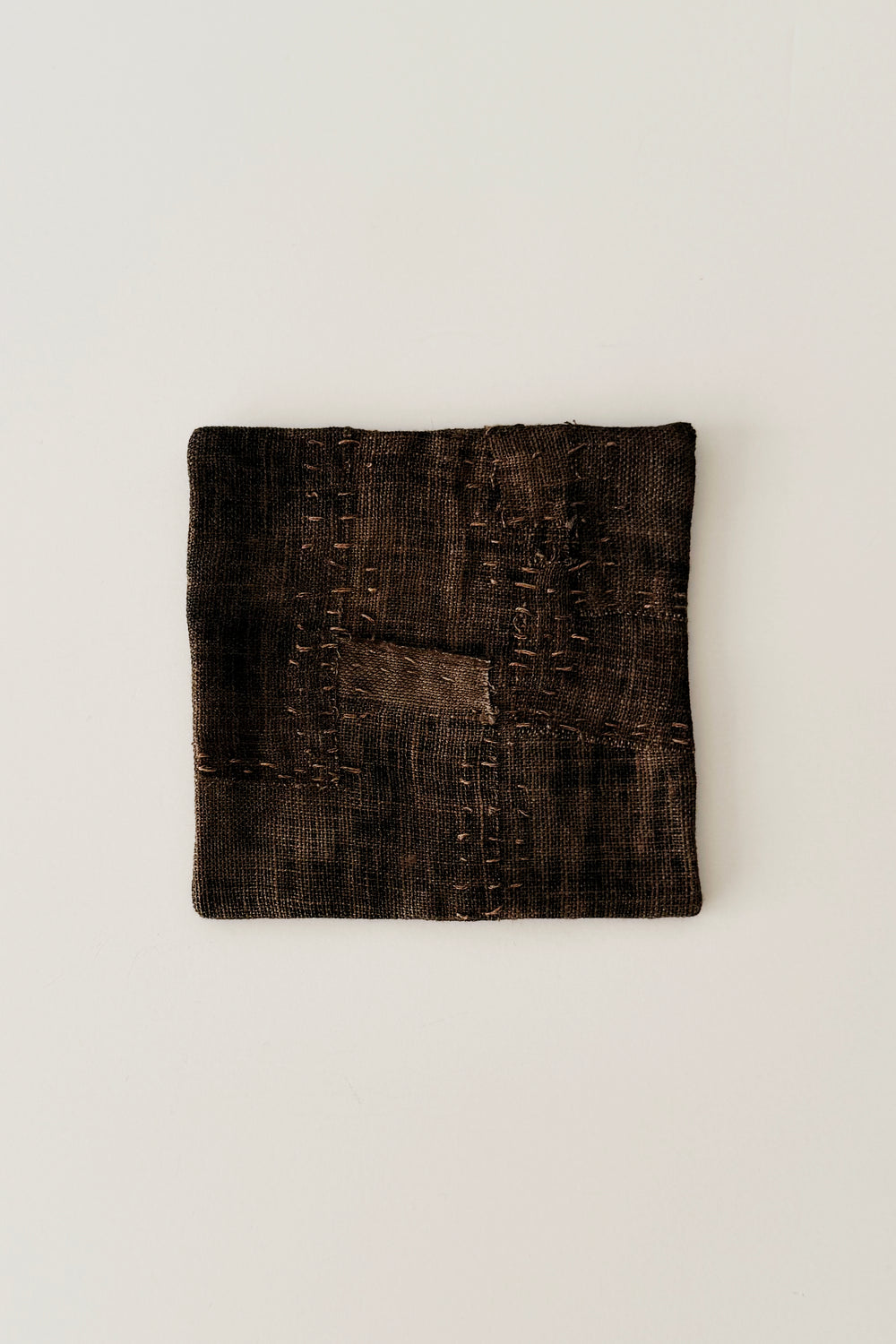 Kakishibu Coaster with Stitching