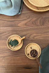 Round Coaster Japanese Walnut
