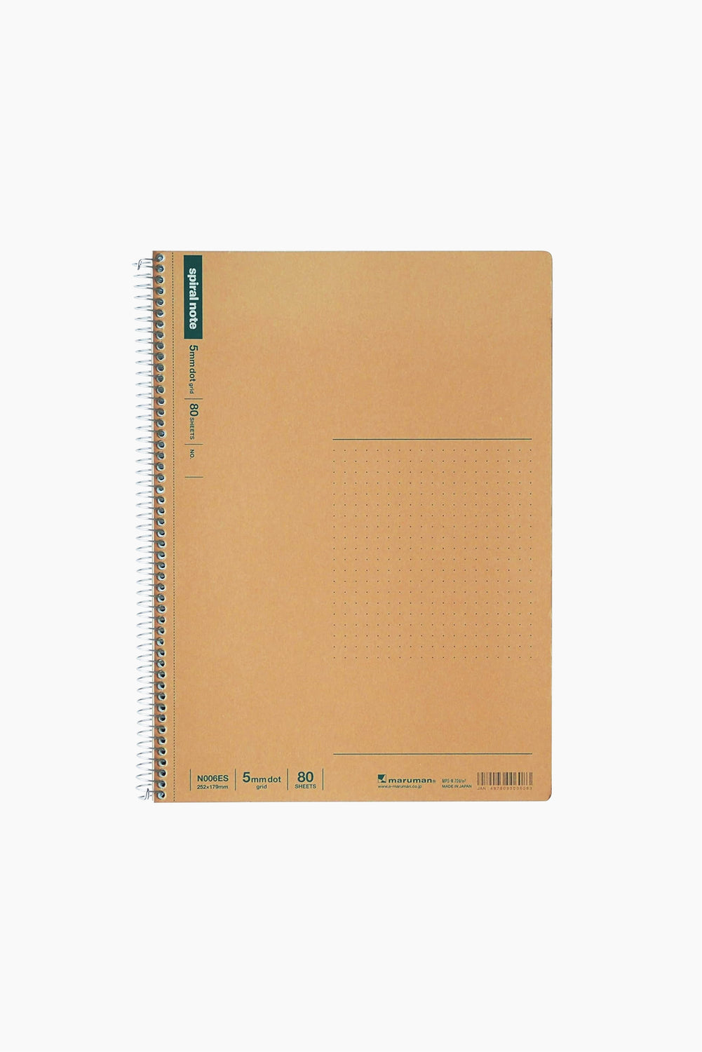 Spiral Notebook - Dot Grid 6.5mm (B5)