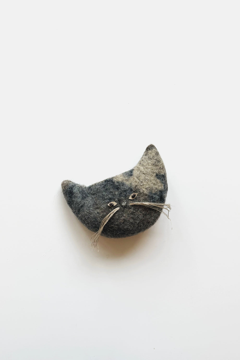 Felt Cat Face Pouch