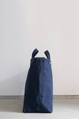 Side Pocket Tote Bag Midnight Blue
