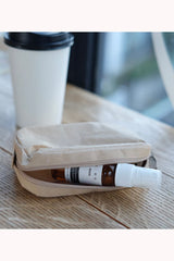 Square Pouch Small Brown
