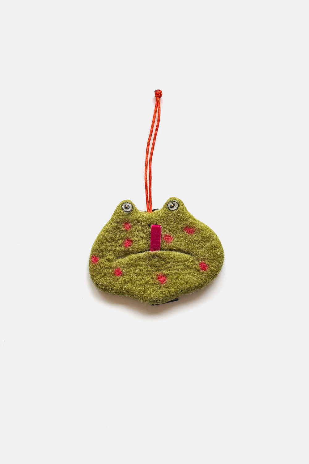 Felt Frog Pouch