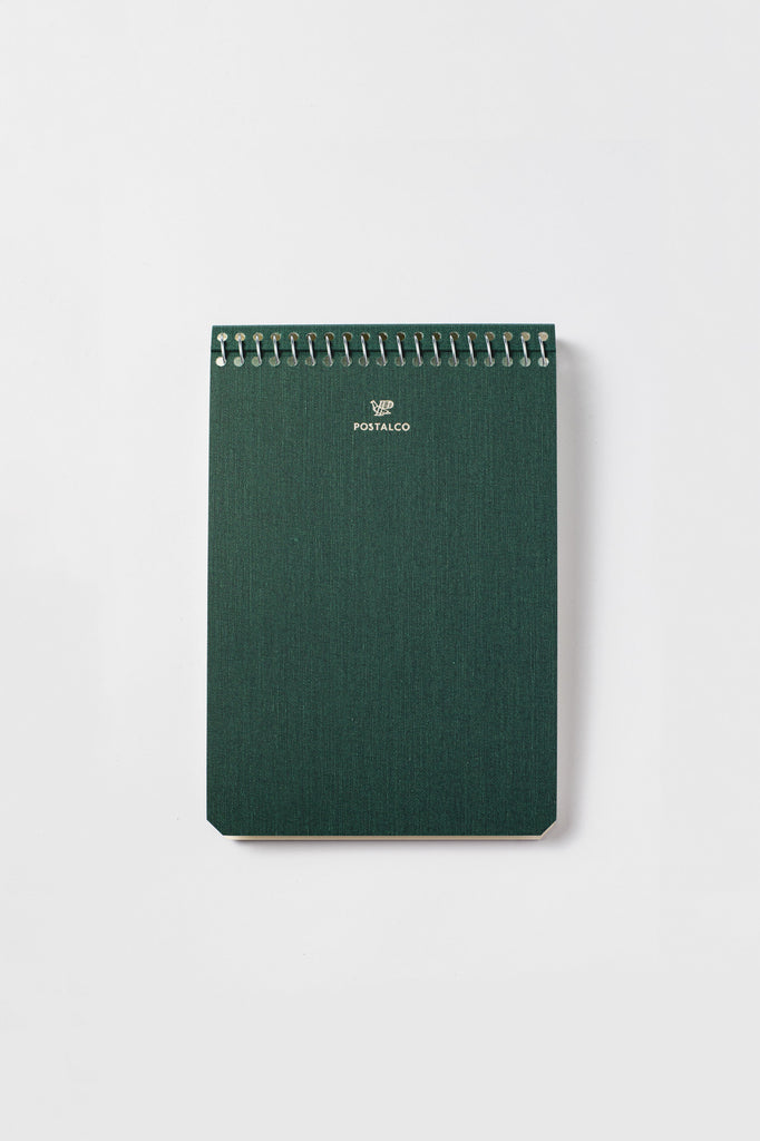 Medium Notebook A6 Hunter Green