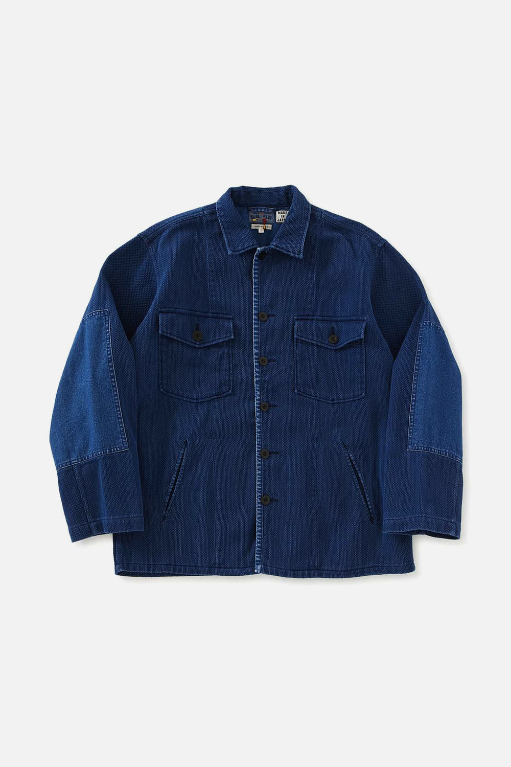 Kasezome Sashiko Fatigue Shirt Jacket