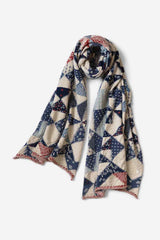 Fulling Wool Scarf IDG-RAG Ecru
