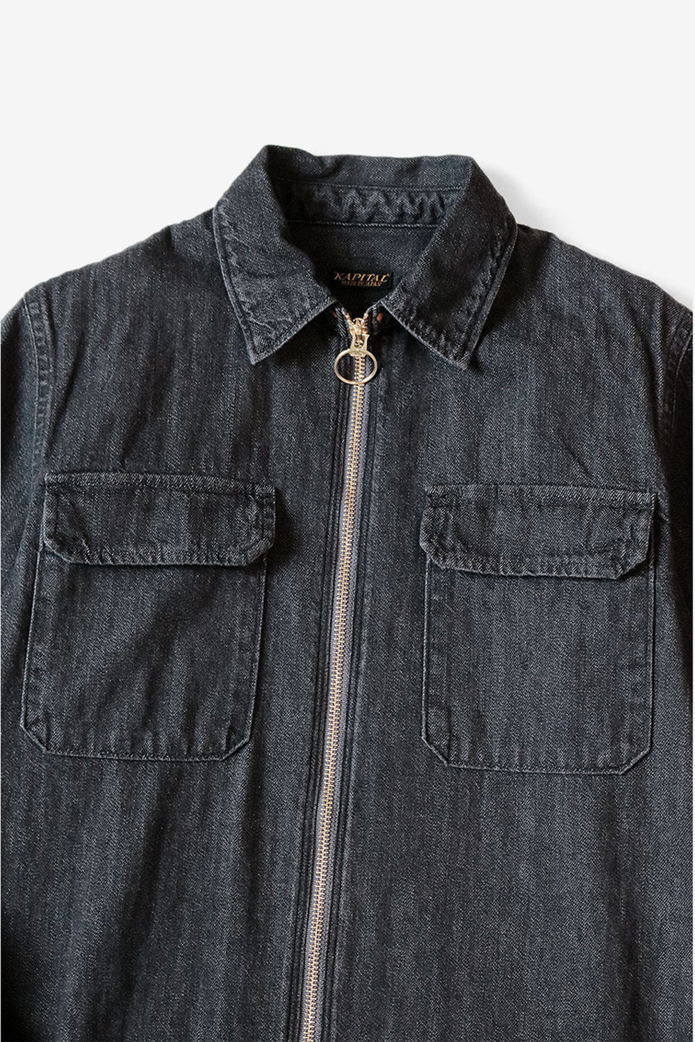 8 oz BLK x ECR Denim Drizzler Work Shirt Dress