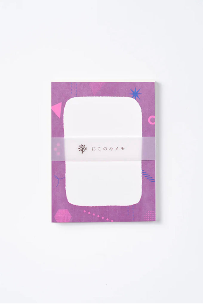 OKONOMI Memo Pad Shapes 03