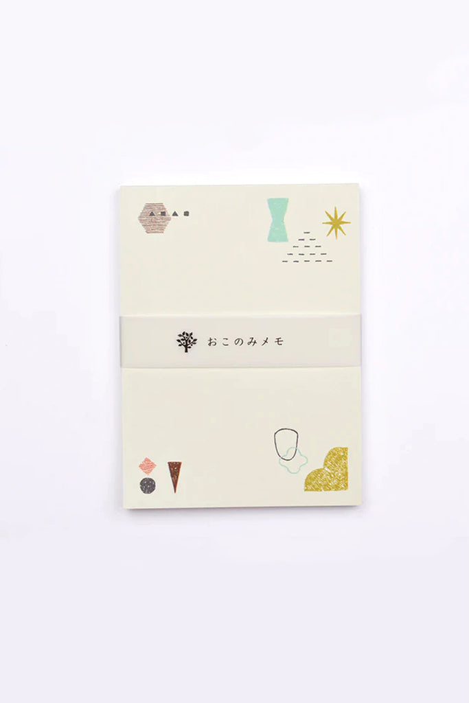 OKONOMI Memo Pad Shapes 01