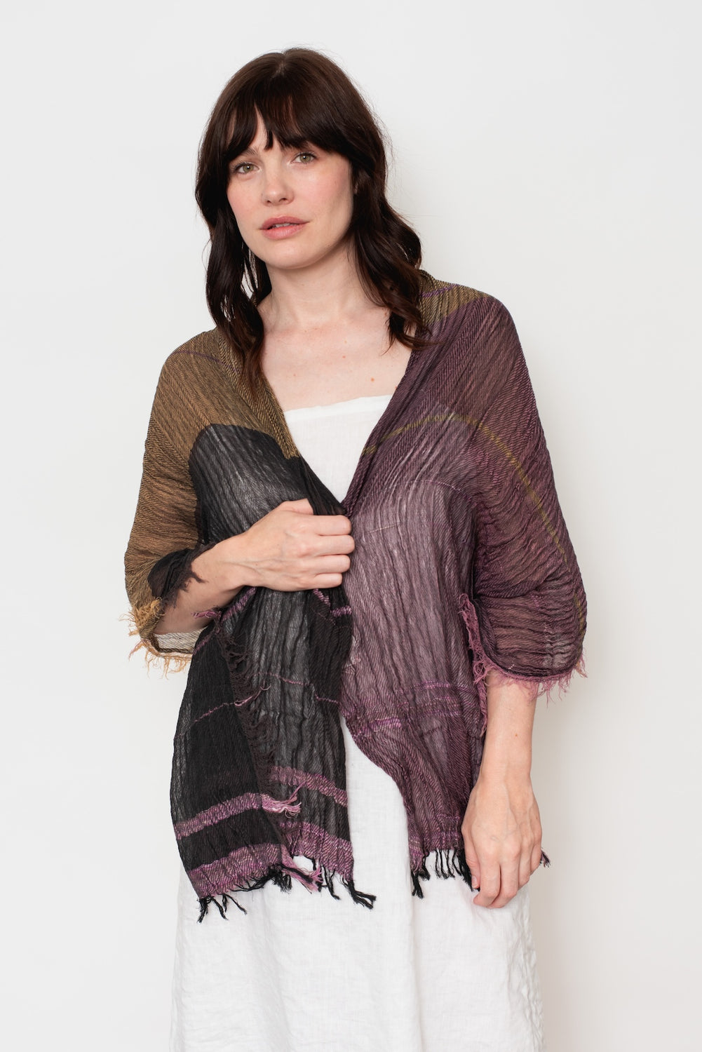 Roots Shawl MIDDLE Cotton 09