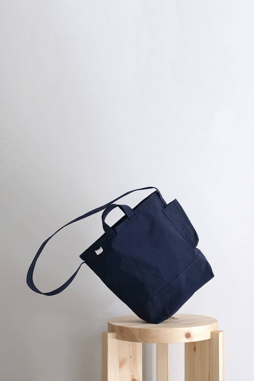 Side Pocket Tote Mini Midnight Blue