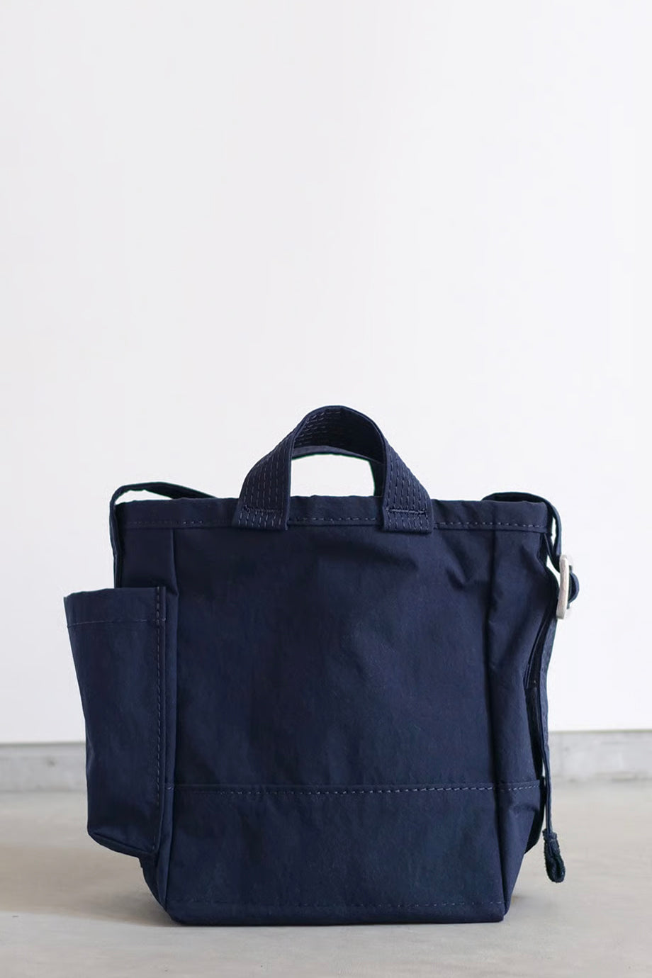 Side Pocket Tote Mini Midnight Blue