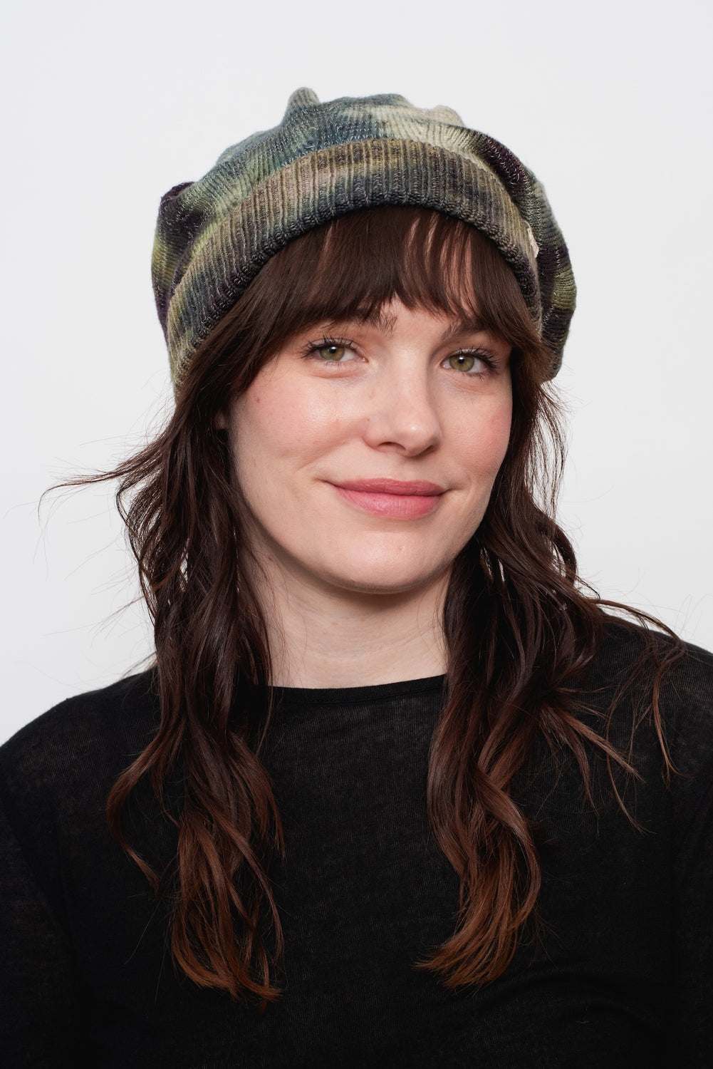 Wool Blend Knit Hat Asobi NIBO