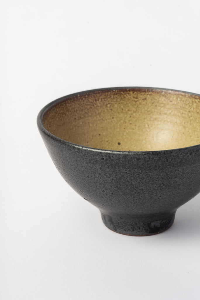 Black Rak Rice Bowl Rice Bowl Black Exterior – Moth