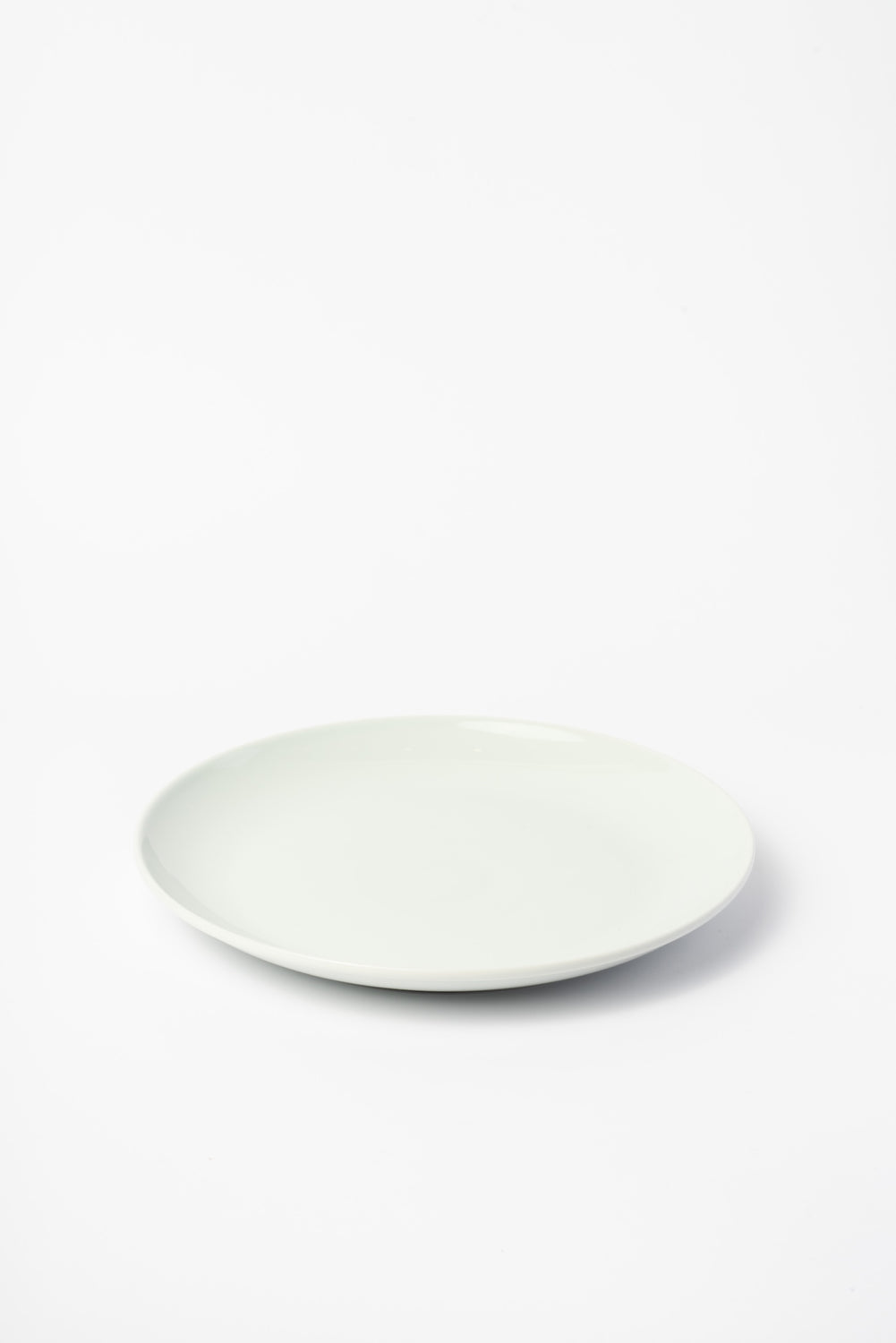 Porcelain Plate, White 9 1/2"