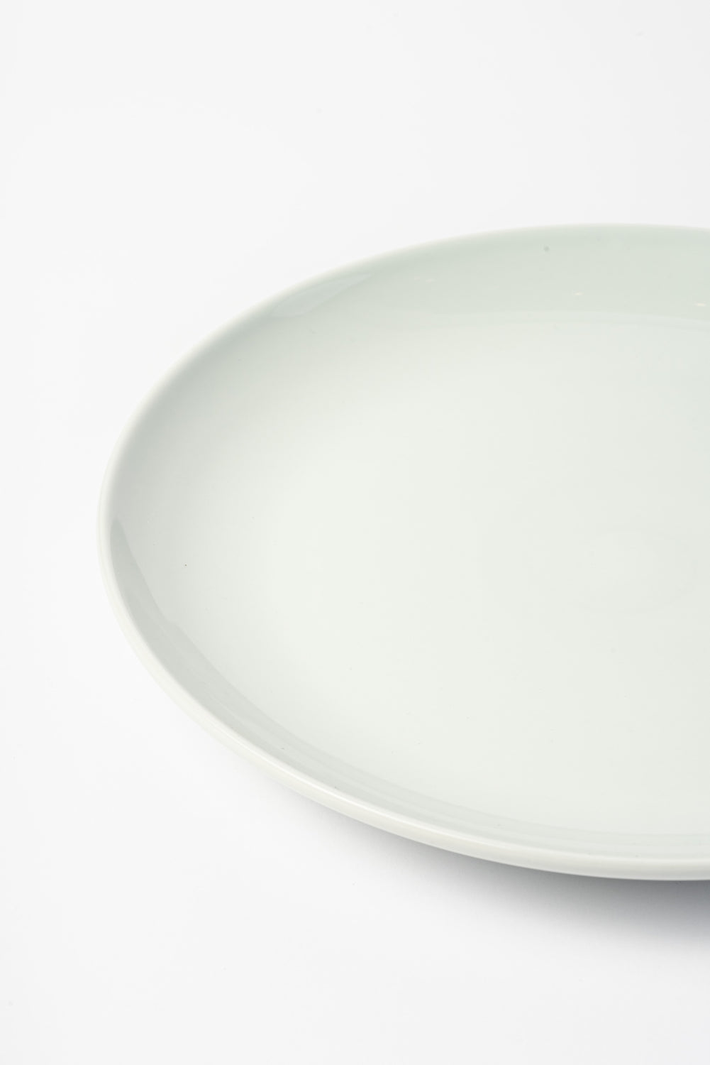 Porcelain Plate, White 9 1/2"