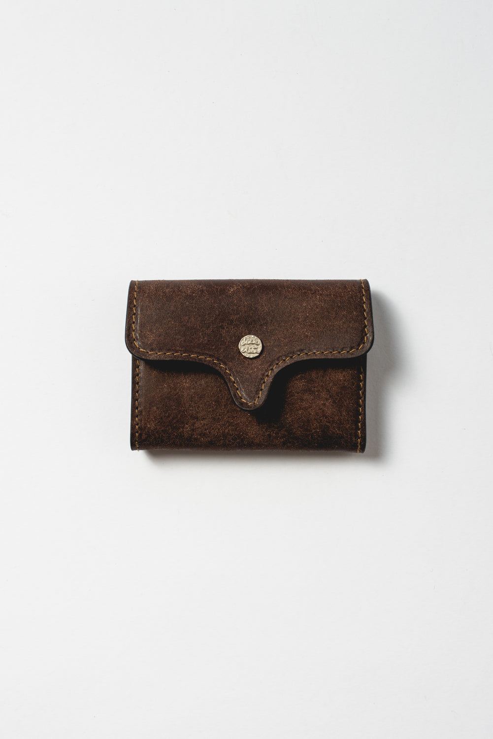 Mini Wallet with Snap Wallet, Brown