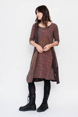 Vintage Kapital Patchwork Wool Mix Dress