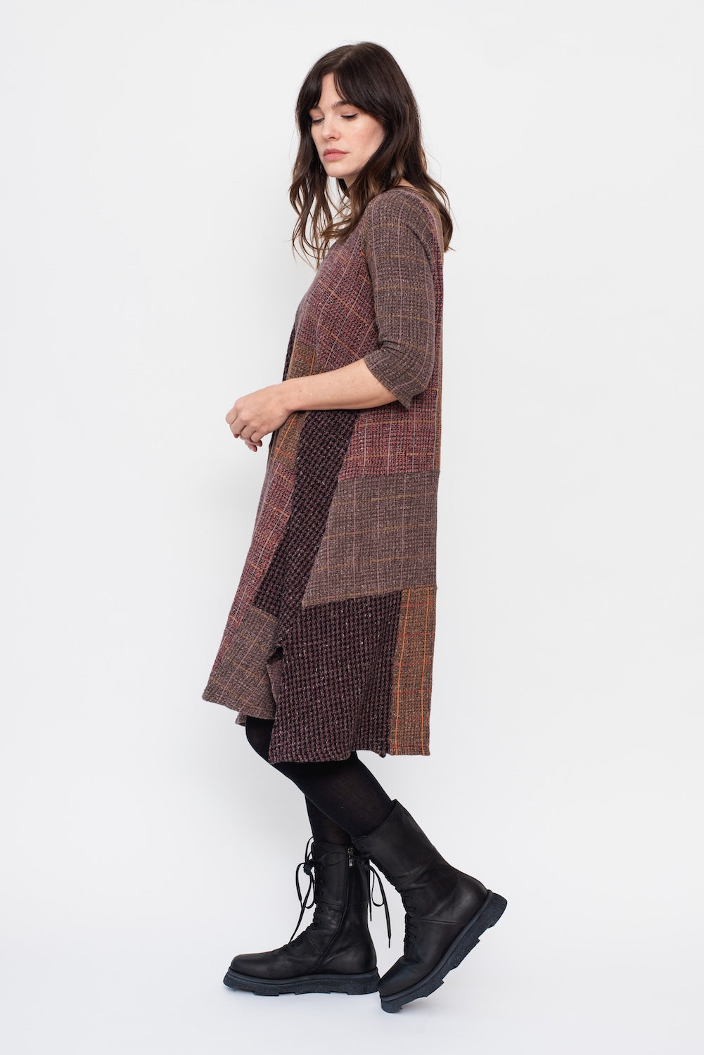 Vintage Kapital Patchwork Wool Mix Dress