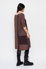 Vintage Kapital Patchwork Wool Mix Dress