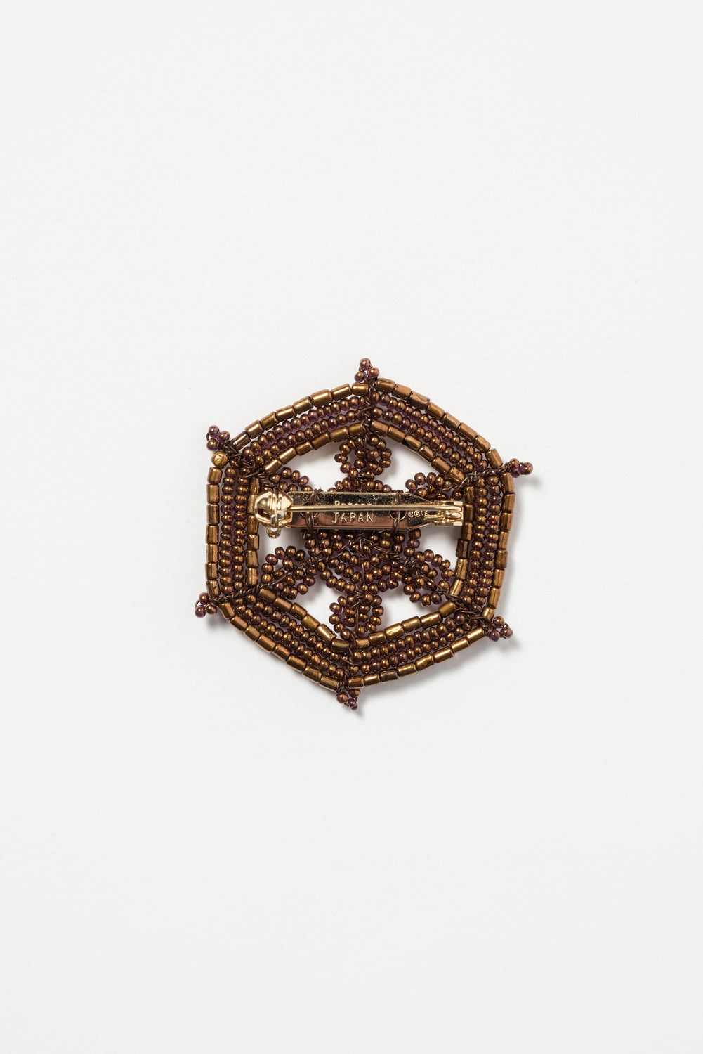 Kaleidoscope Brooch Gold