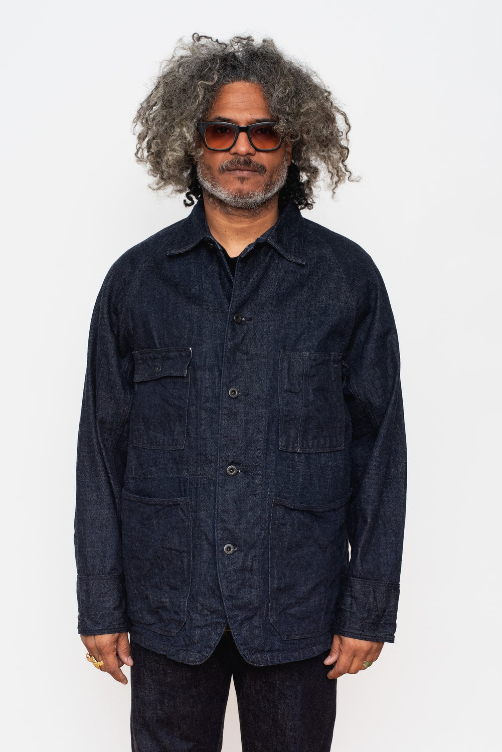 12oz Denim CACTUS Coverall (BLK-Thread ver.)