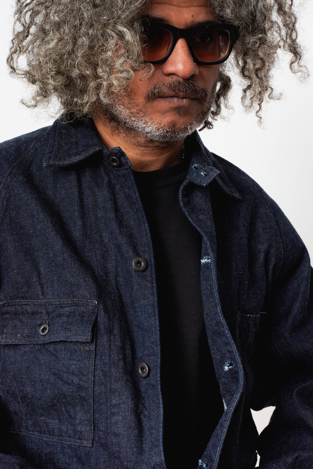 12oz Denim CACTUS Coverall (BLK-Thread ver.)