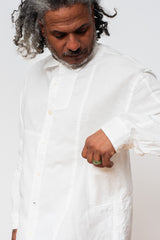 Cotton x Linen Patchwork KATMANDU Shirt