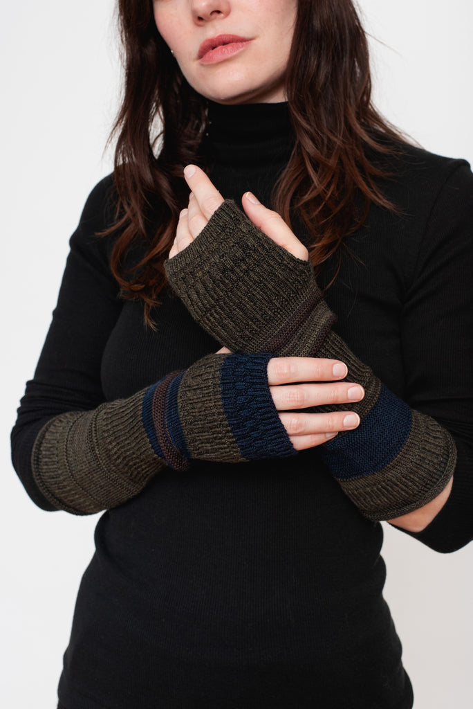 Wool Blend Arm Warmer B